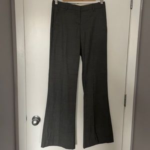 Theory dark grey women's trousers (size 2)